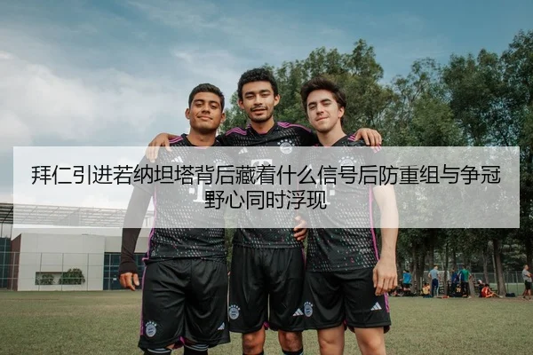 拜仁引进若纳坦塔背后藏着什么信号后防重组与争冠野心同时浮现 | NetEaseSports